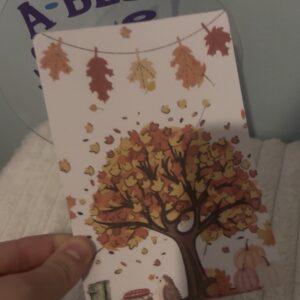 Autumn Tree kindle insert